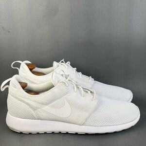 Nike Roshe One athletic sneaker running shoe white  men’s size 14